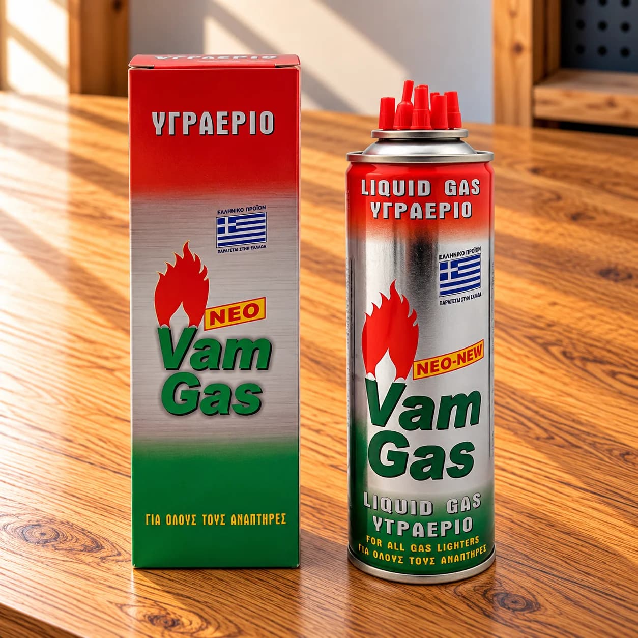 Φιάλη αερίου γεμίσματος αναπτήρων 240ml